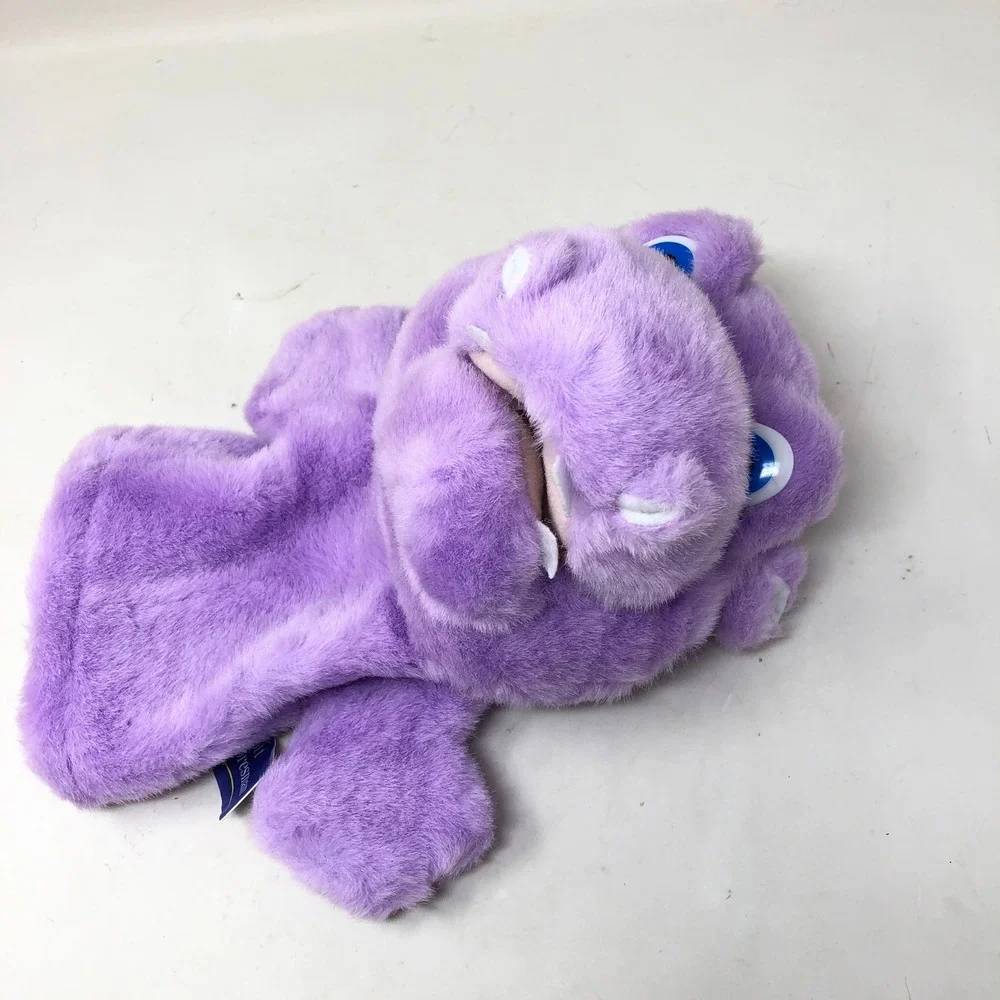 Scott Foresman Alphapotamus Puppet Purple Plush Reading VTG Educational Toy